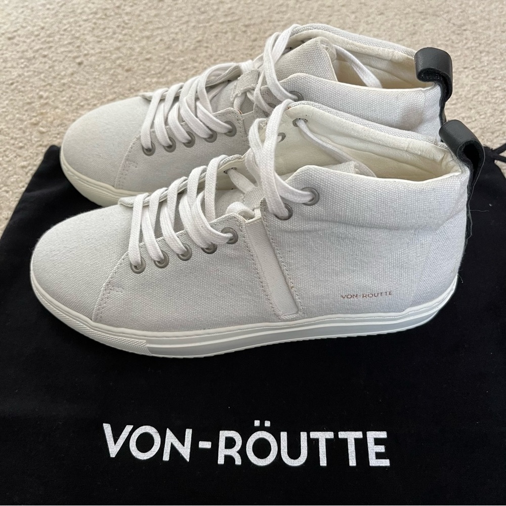 Von-Röutte white sneakers EU size 36